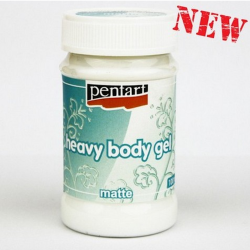 Heavy body Gel Matt opal 100ml, Pentart